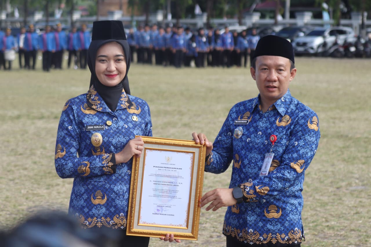 HUT KORPRI ke-54 Tingkat  Provinsi Lampung, Pemerintah Tekankan Transformasi Digital dan Reformasi Birokrasi